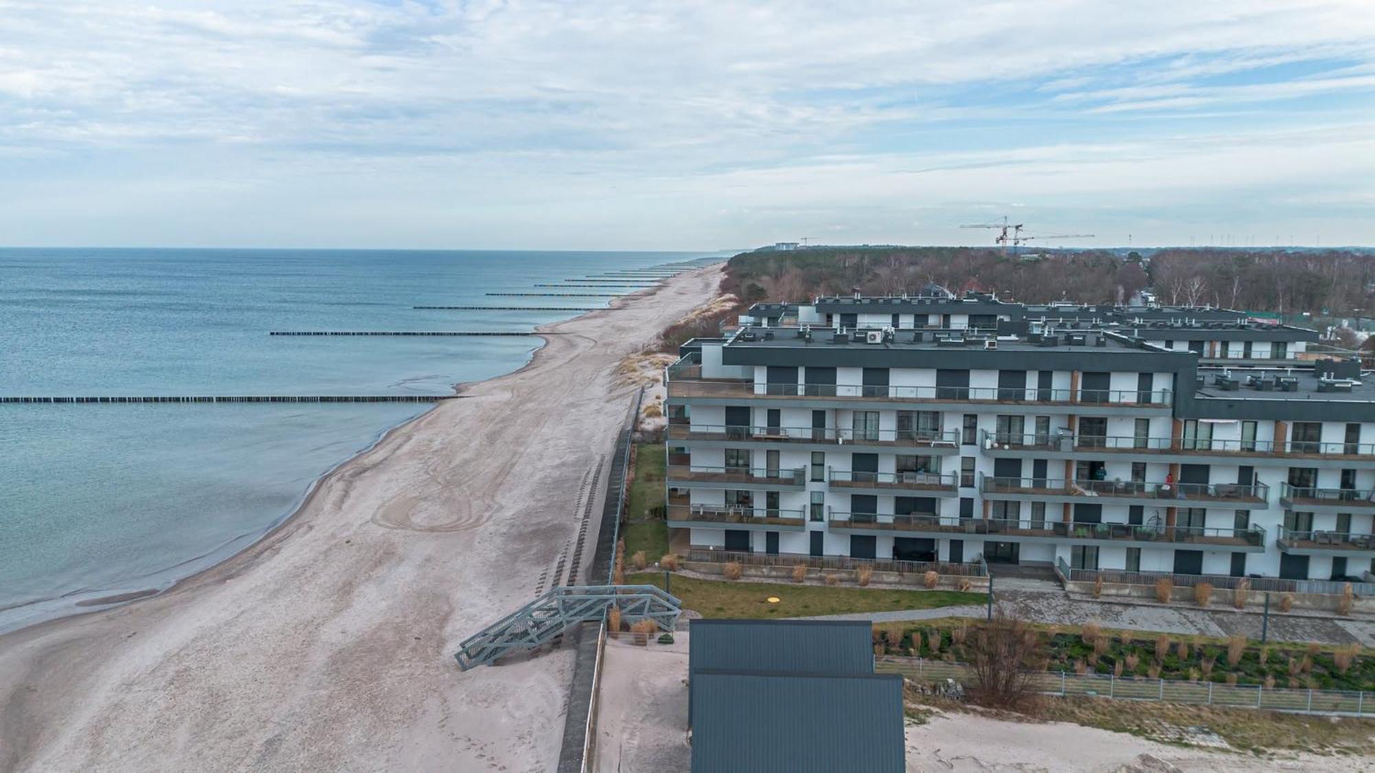 Seaview Plaza Apartman Dziwnów Kültér fotó