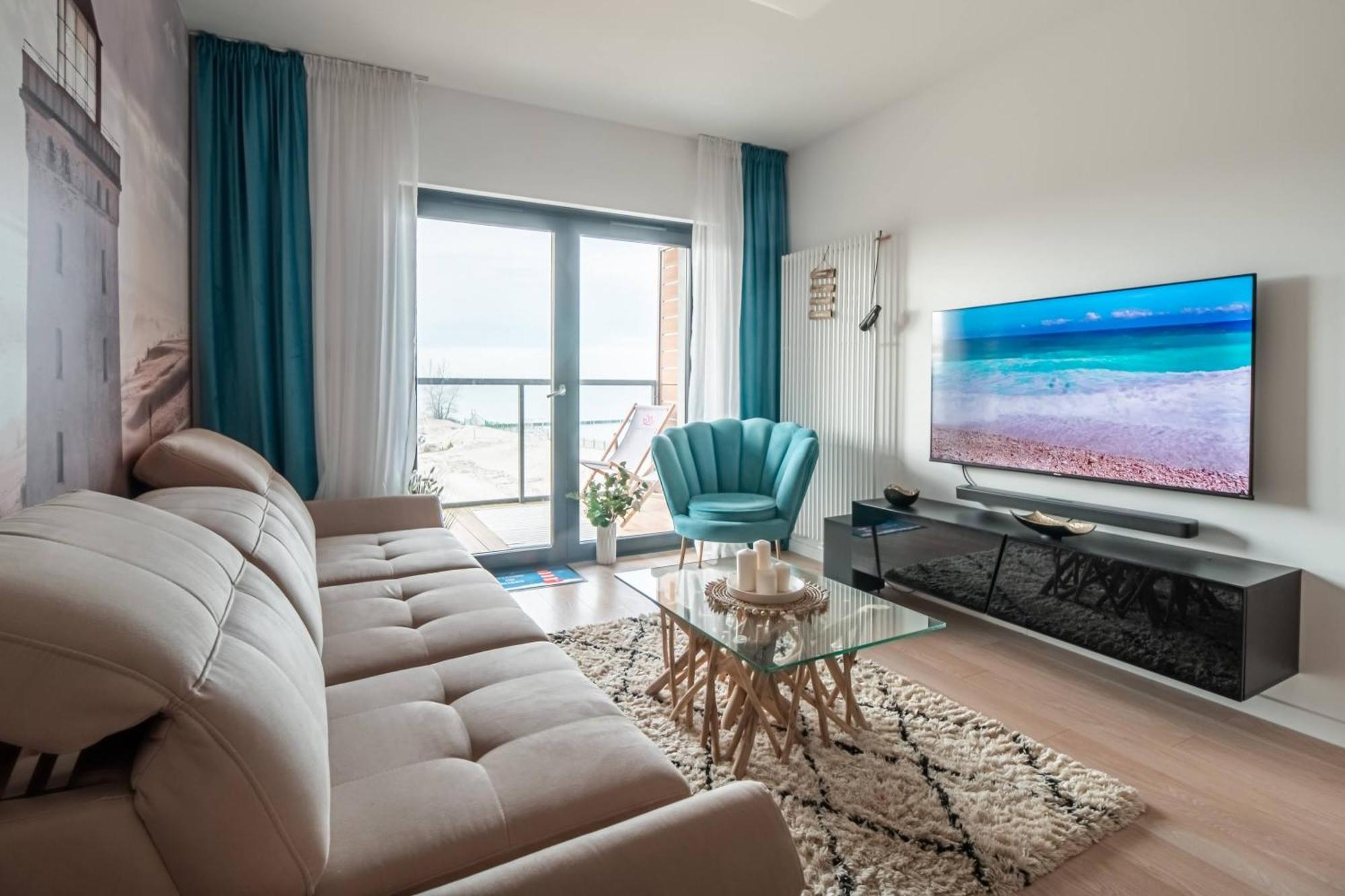 Seaview Plaza Apartman Dziwnów Kültér fotó