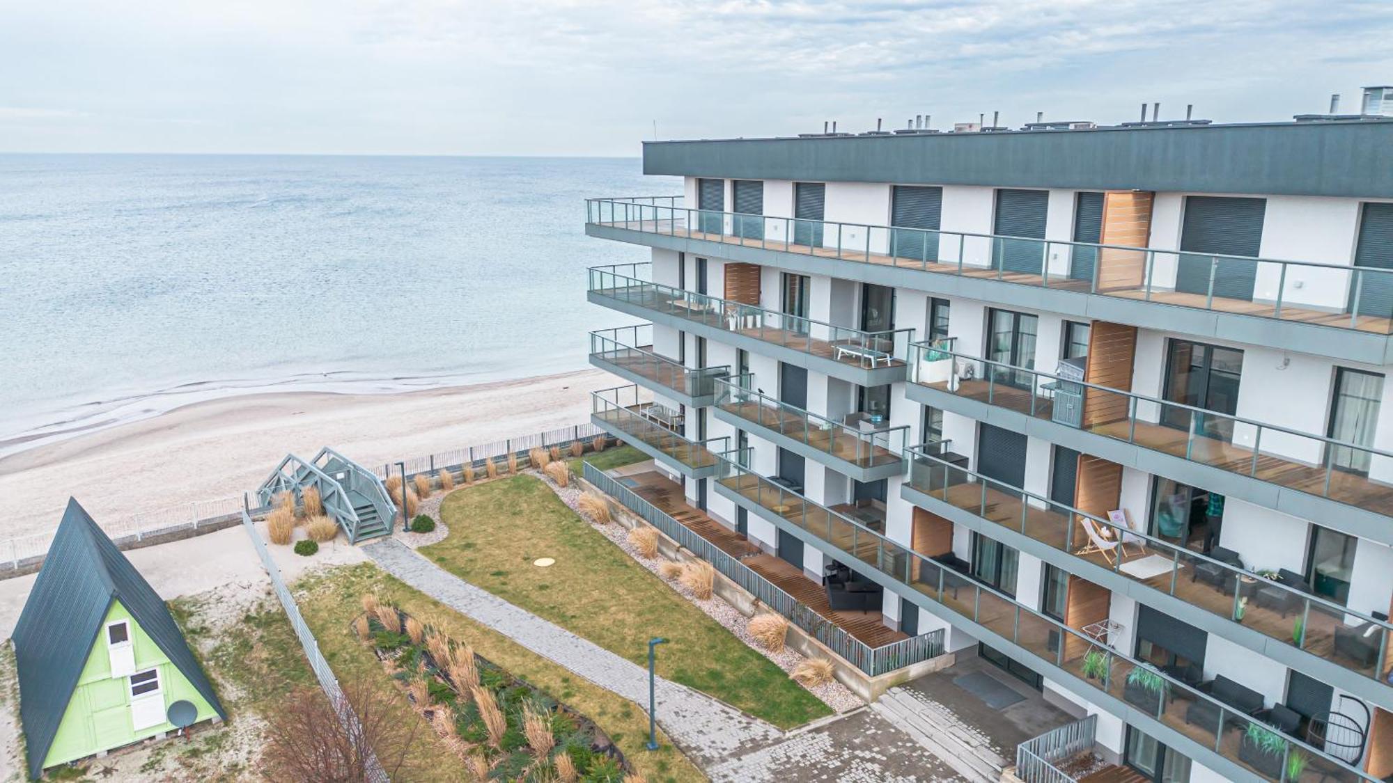 Seaview Plaza Apartman Dziwnów Kültér fotó