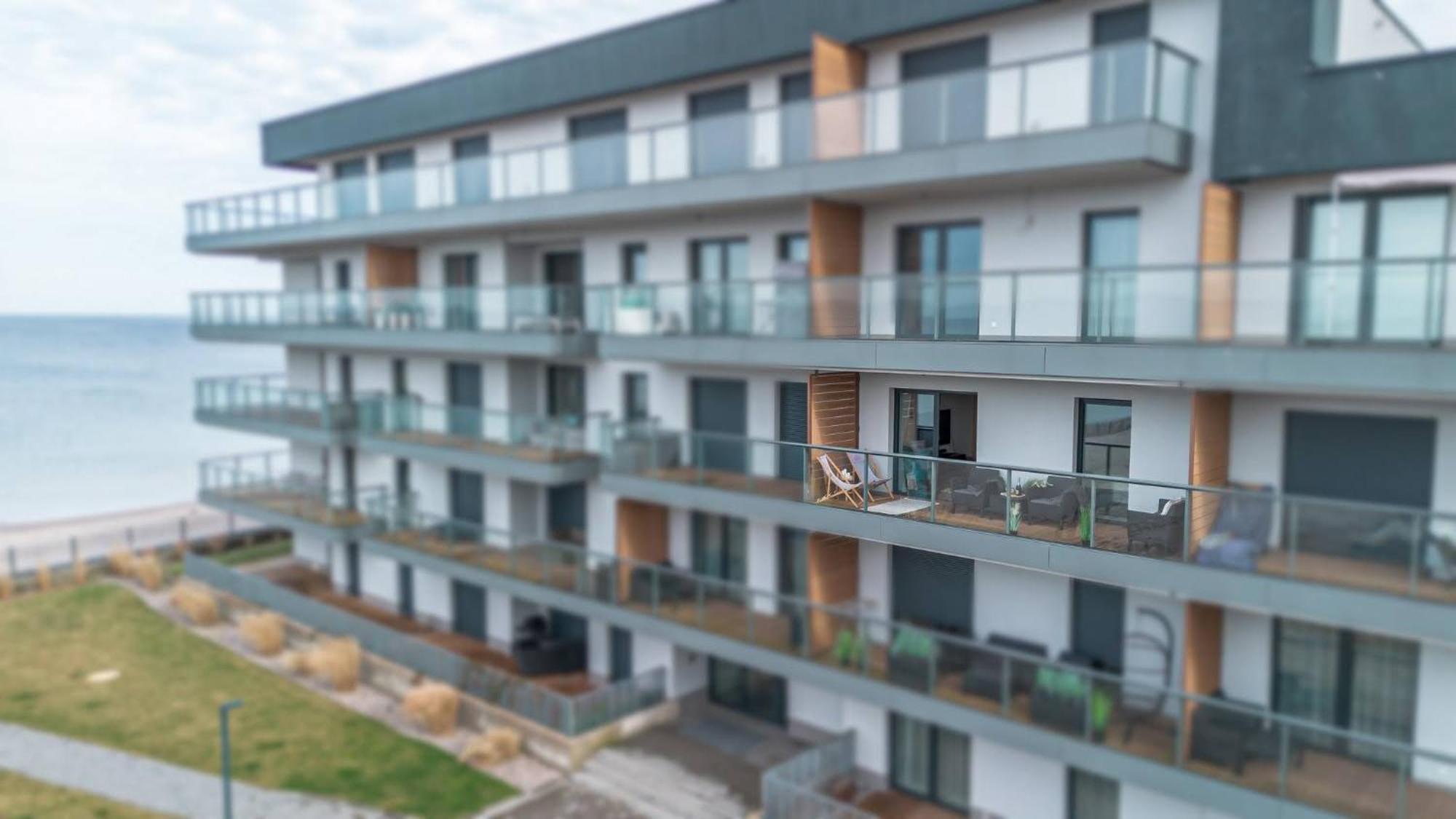 Seaview Plaza Apartman Dziwnów Kültér fotó