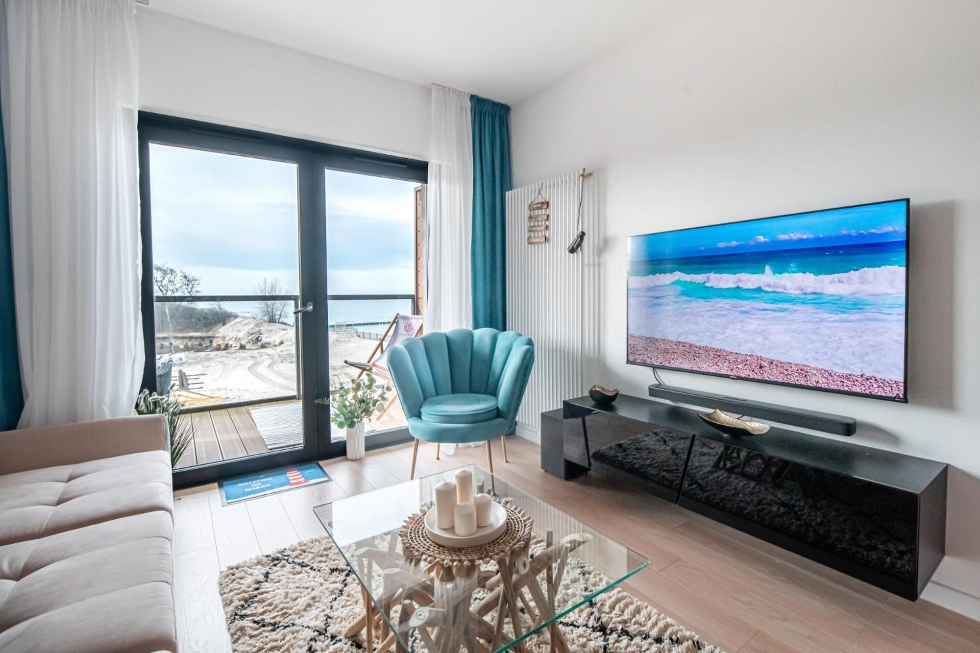 Seaview Plaza Apartman Dziwnów Kültér fotó